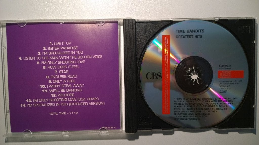 Time Bandits - Greatest Hits, Ophalen of Verzenden, Zo goed als nieuw, Pop