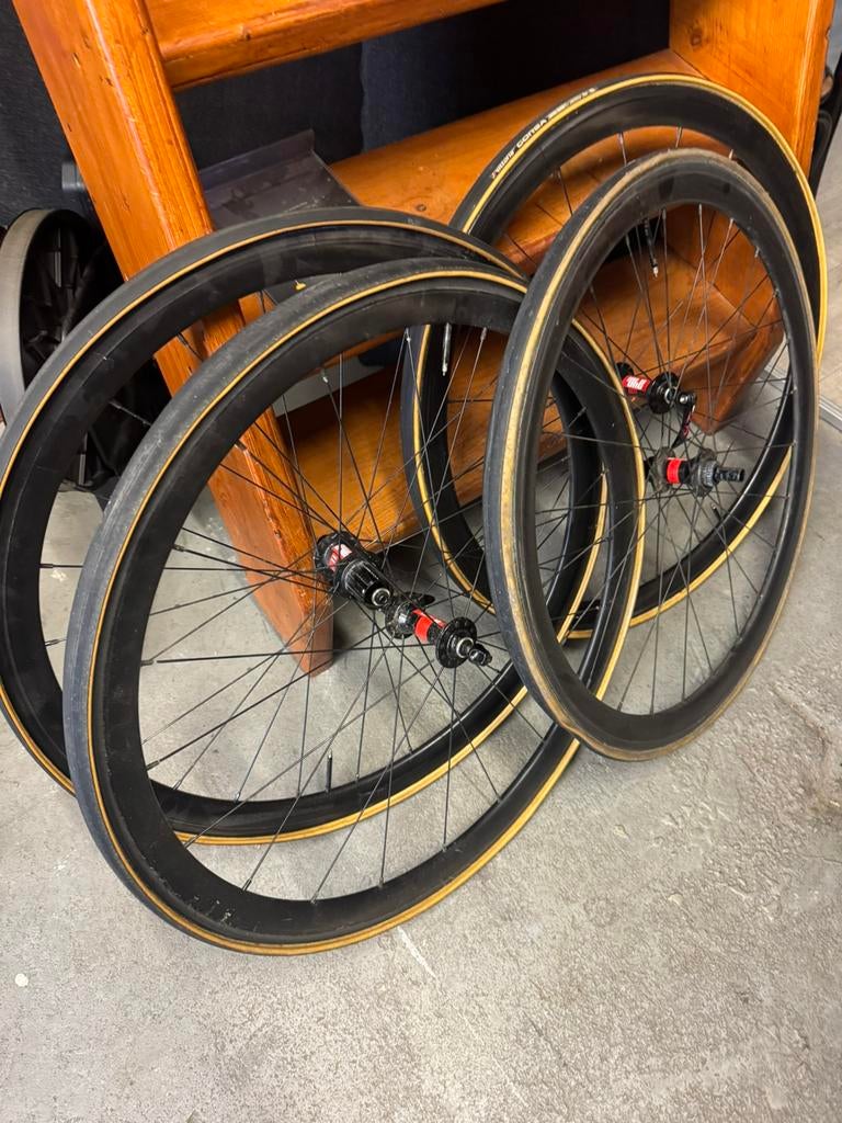 Carbon tube wielen, 55 tot 59 cm, Ophalen of Verzenden, Zo goed als nieuw, Aluminium