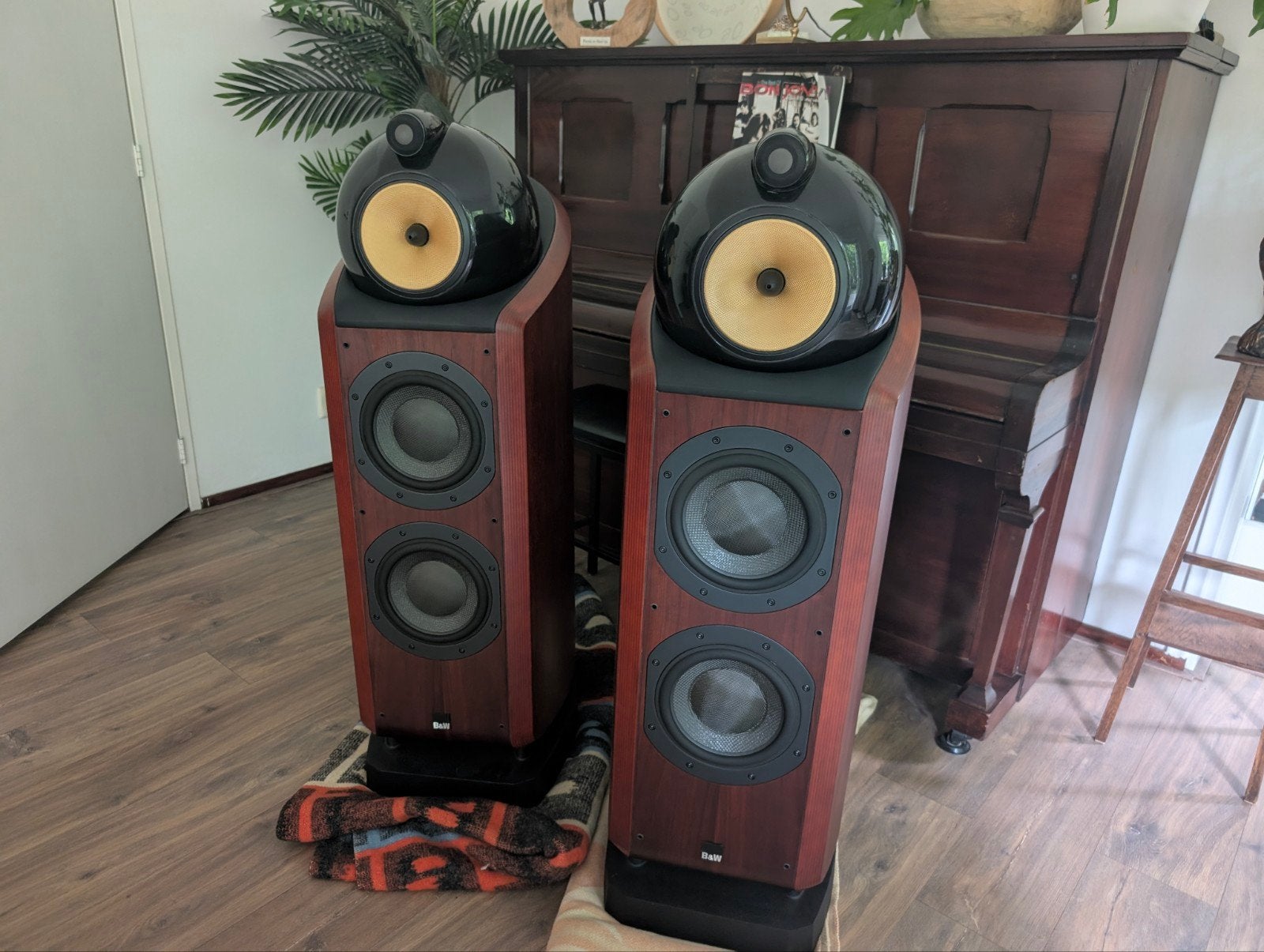 Bowers en Wilkins 802D Diamond Rosenut, Audio, Tv en Foto, Luidsprekers, Ophalen of Verzenden, Zo goed als nieuw, Bowers & Wilkins (B&W)