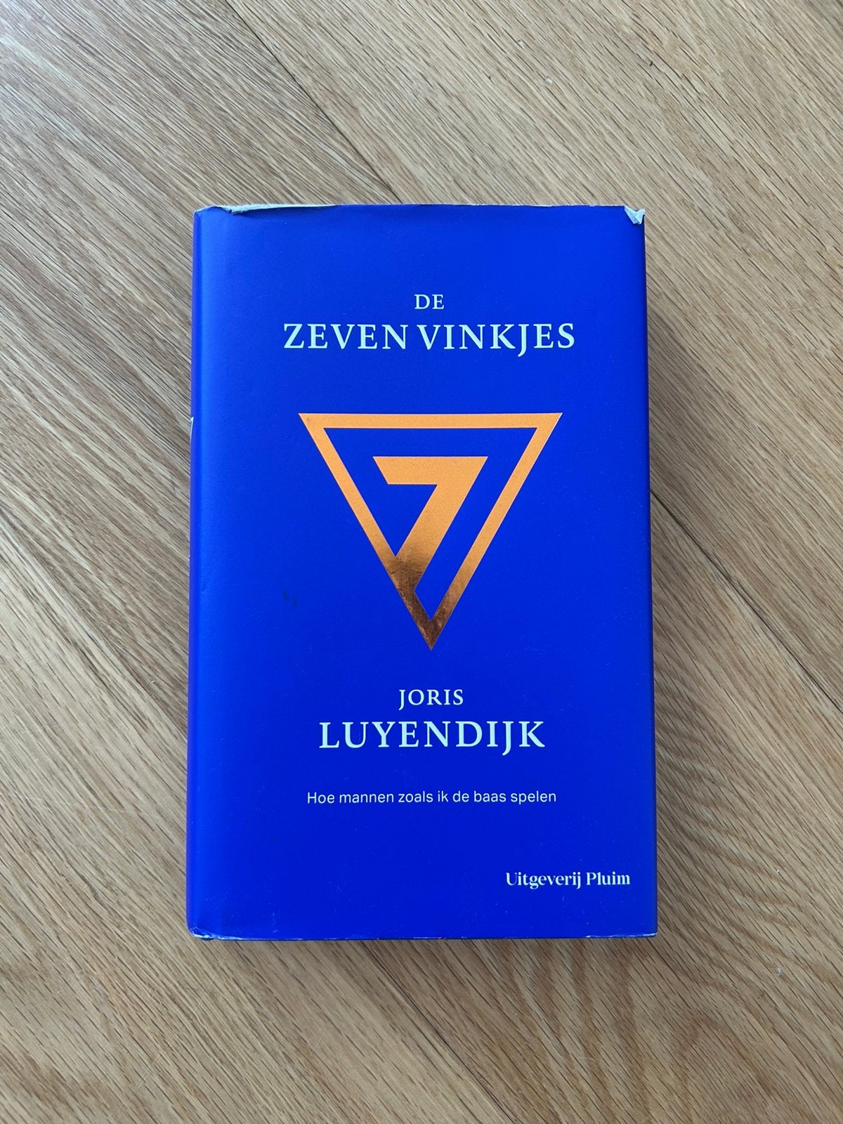 De zeven vinkjes - Joris Luyendijk, Ophalen of Verzenden, Zo goed als nieuw