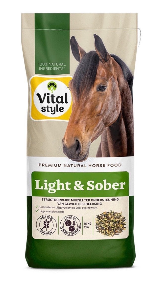 VitalStyle Light & Sober Incl Voerton, Dieren en Toebehoren, Ophalen, Gebruikt