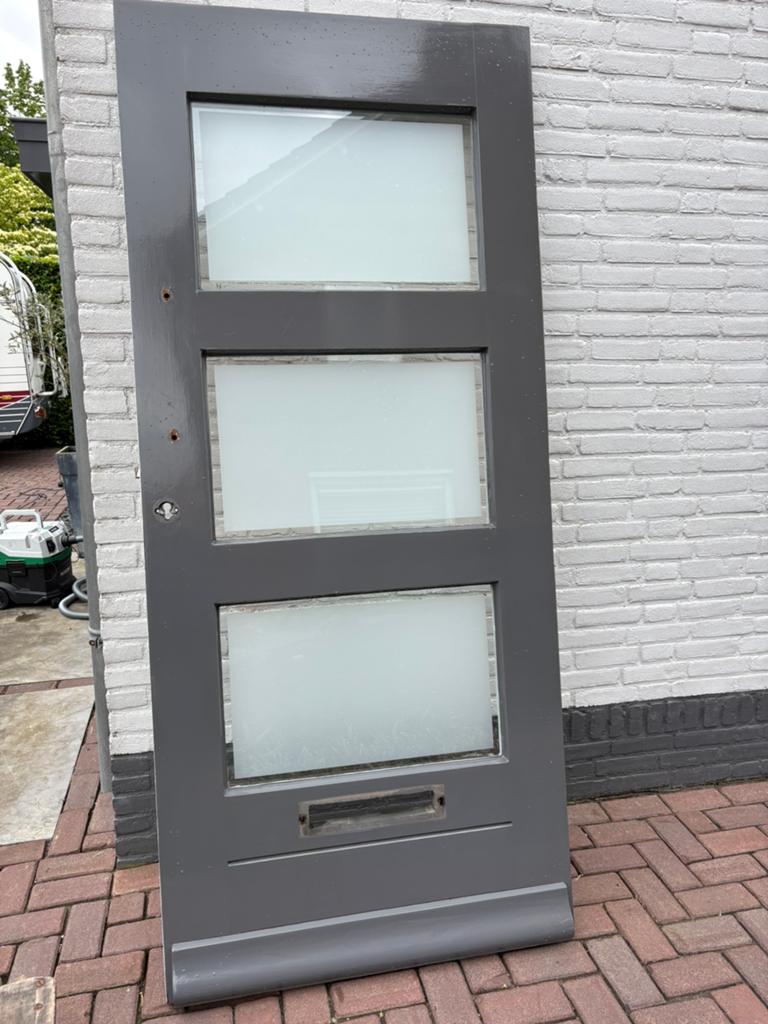 Voordeur, Ophalen, Gebruikt, 80 tot 100 cm, Buitendeur
