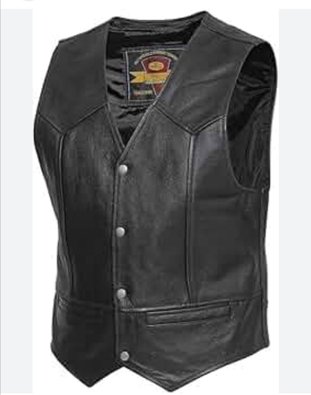 Heren Leren Vest - Held Motorcycle Garment Company, Ophalen of Verzenden, Zo goed als nieuw, Held