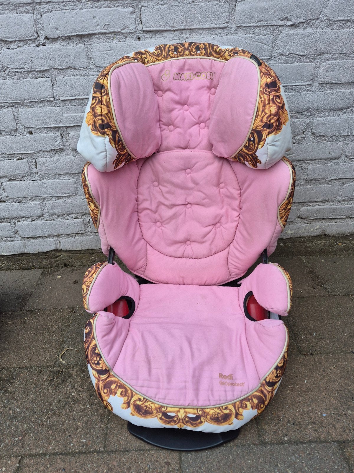 Maxi-Cosi Rodi autostoel - Roze met gouden details, Ophalen