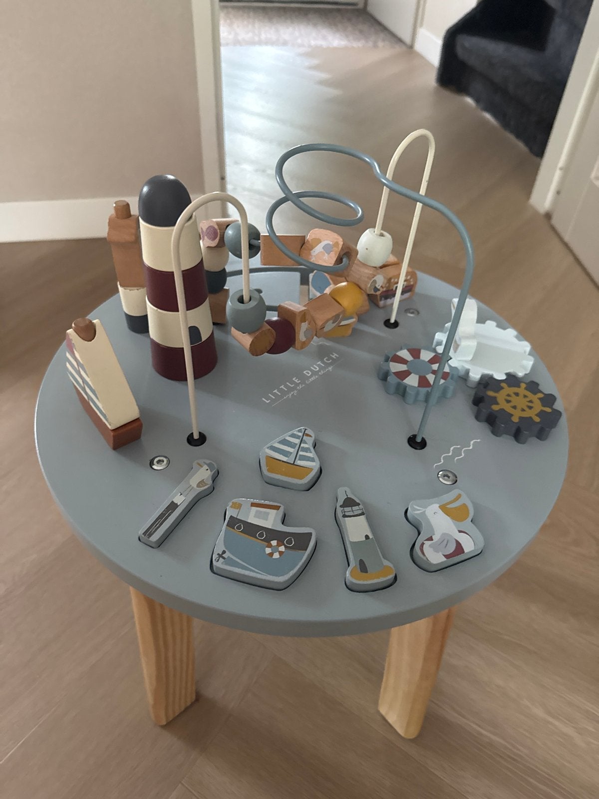 Little Dutch Activiteitentafel Hout - Zeethema, Kinderen en Baby's, Ophalen, Gebruikt, Overige typen