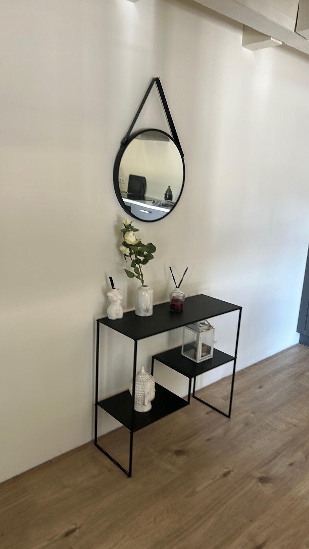 Wandmuur decoratie - compleet, Ophalen, Zo goed als nieuw, 25 tot 50 cm, Rond