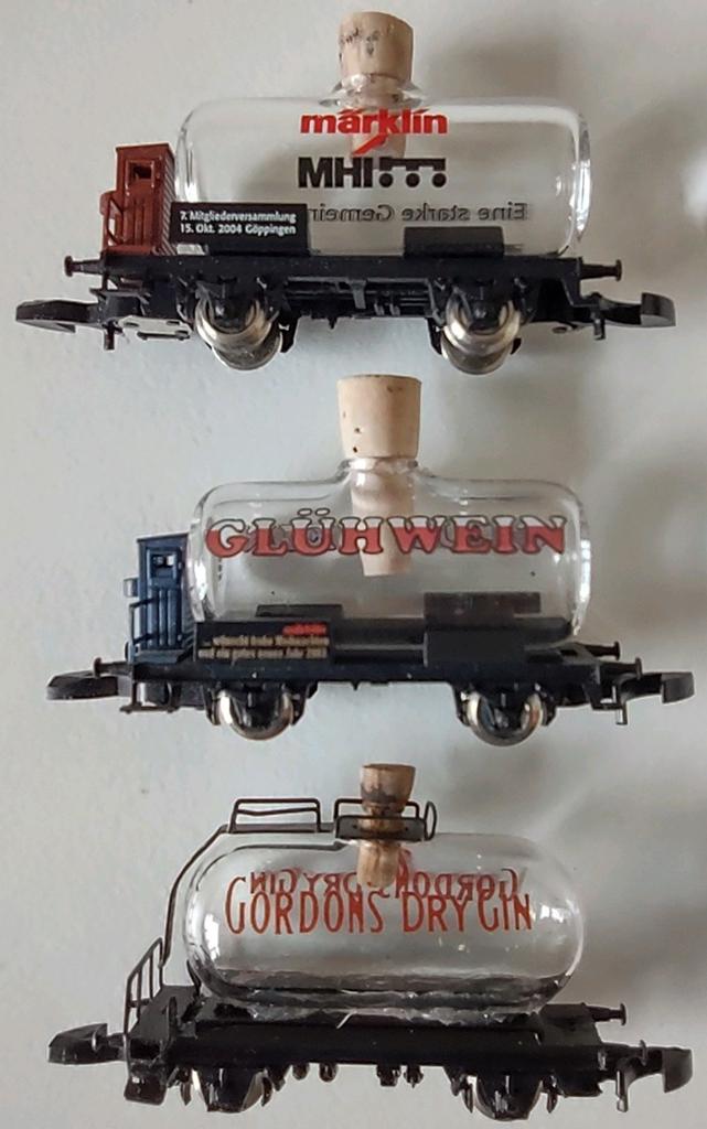 MÄRKLIN mini-club glasketelwagens, Hobby en Vrije tijd, Ophalen of Verzenden, Wisselstroom, Wagon, Märklin
