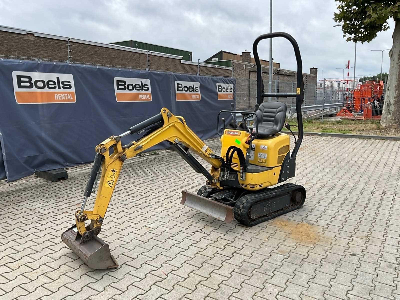 2016 Yanmar SV08-1A(S) Minigraafmachine, Graafmachine
