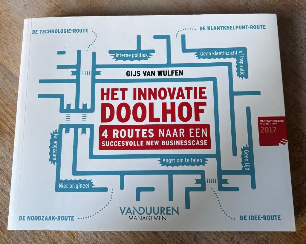 Het innovatie doolhof, Boeken, Beta, HBO, Ophalen of Verzenden, Zo goed als nieuw