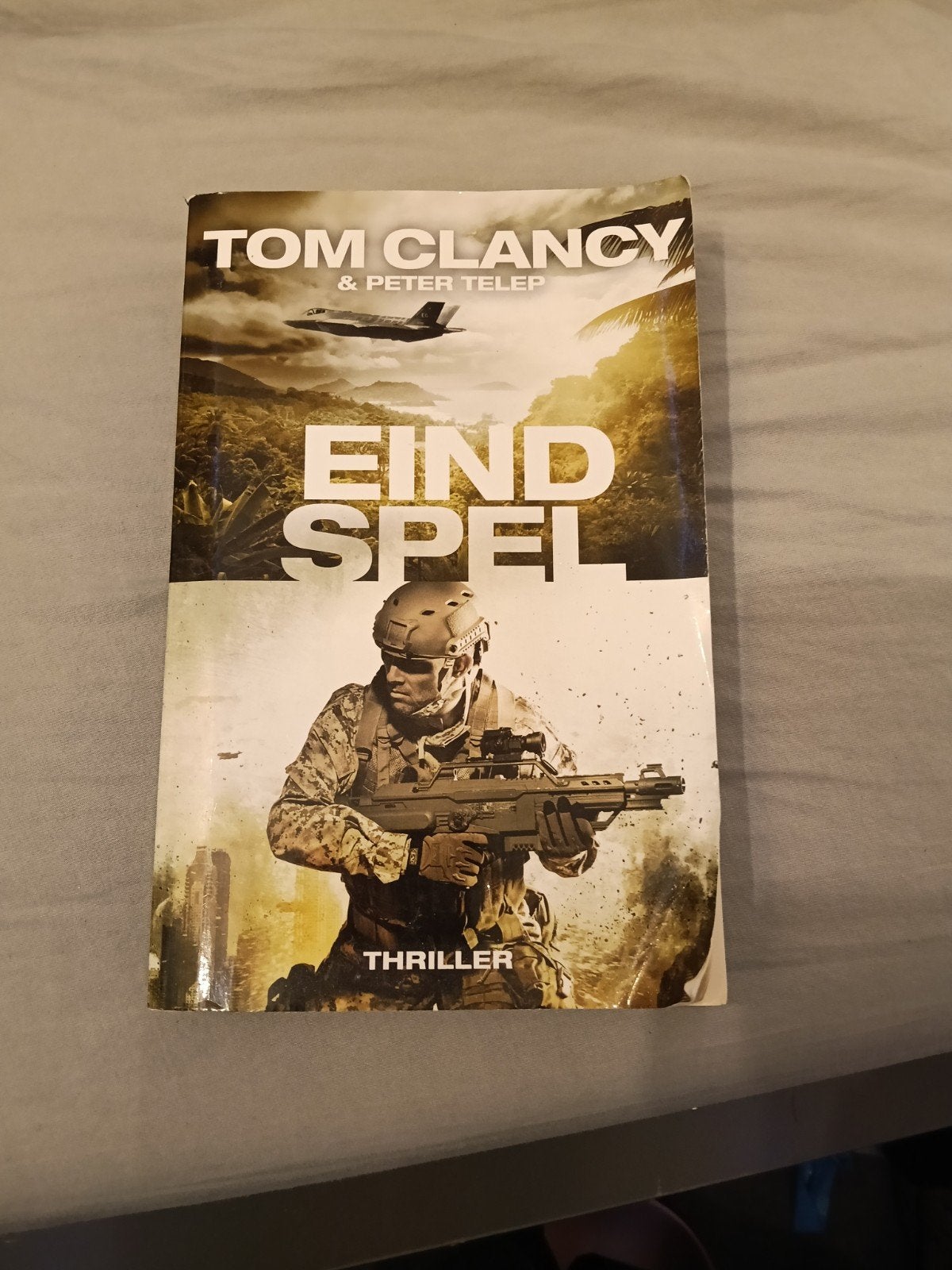 Tom Clancy & Peter Telep - Eind Spel (Thriller), Boeken, Ophalen, Zo goed als nieuw, Tom Clancy & Peter Telep