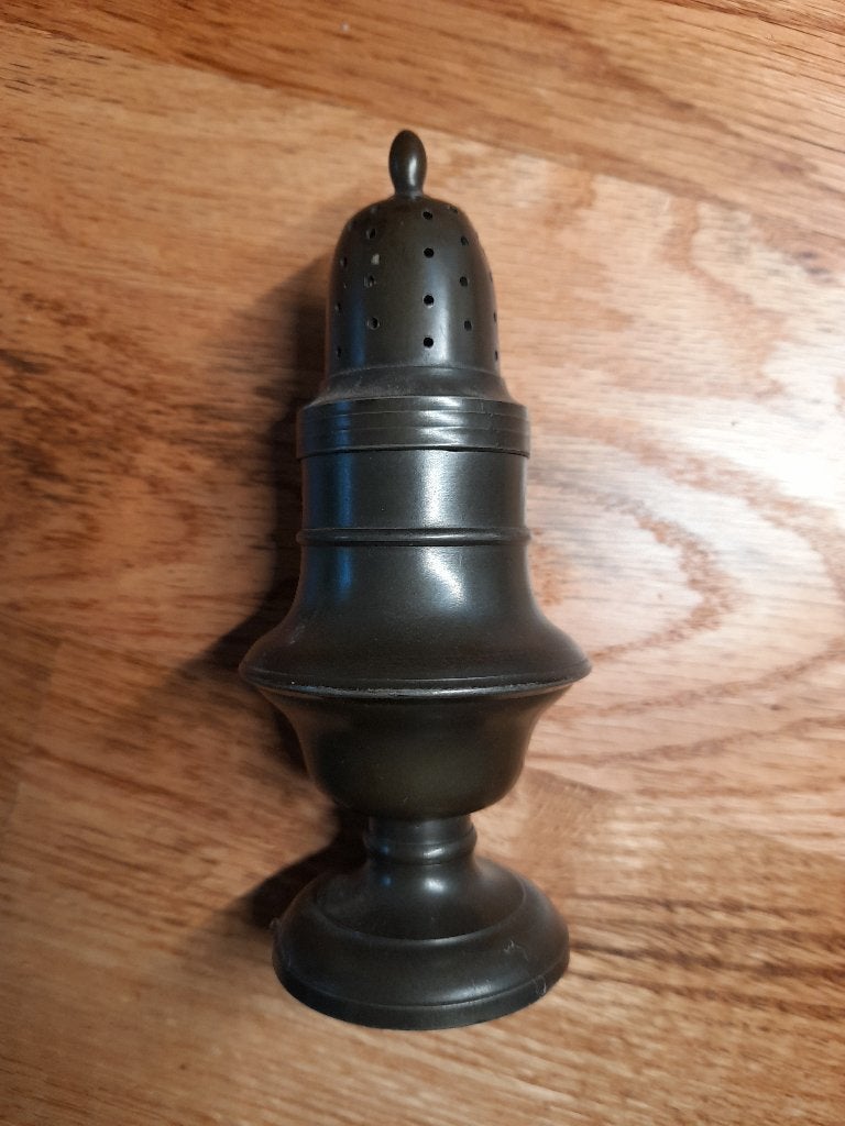 tinnen suikerstrooier antiek, Antiek en Kunst, Ophalen of Verzenden
