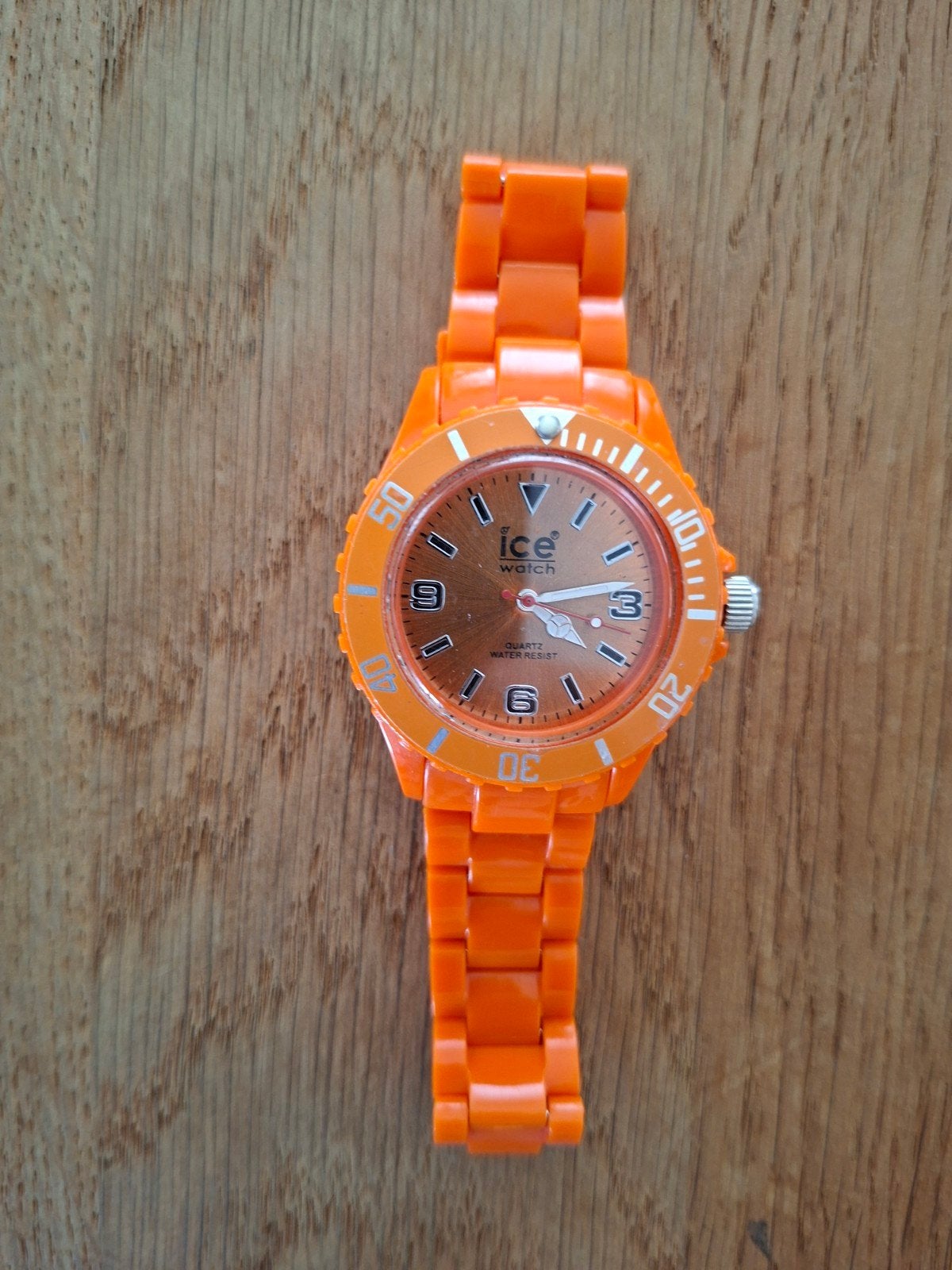 Oranje Ice Watch horloge, Ophalen of Verzenden, Gebruikt, Oranje, Jongen of Meisje