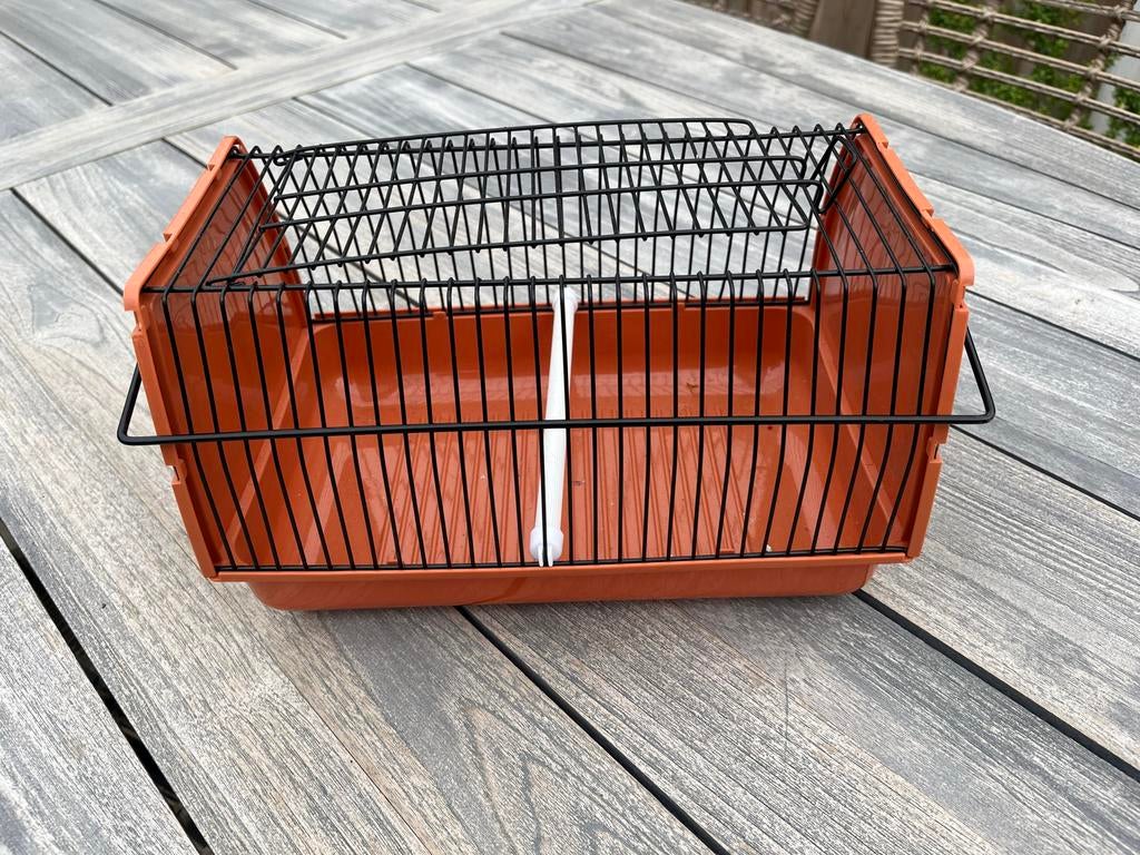 Transport kooi voor kleine vogel of knaagdier, Minder dan 60 cm, Kooi, Ophalen of Verzenden, Minder dan 75 cm