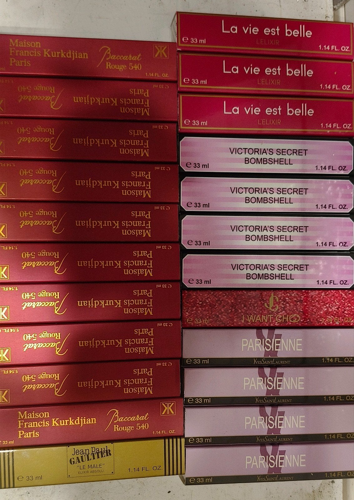 Diverse 33ml Parfums - Nieuw en Handig Formaat, Ophalen, Nieuw