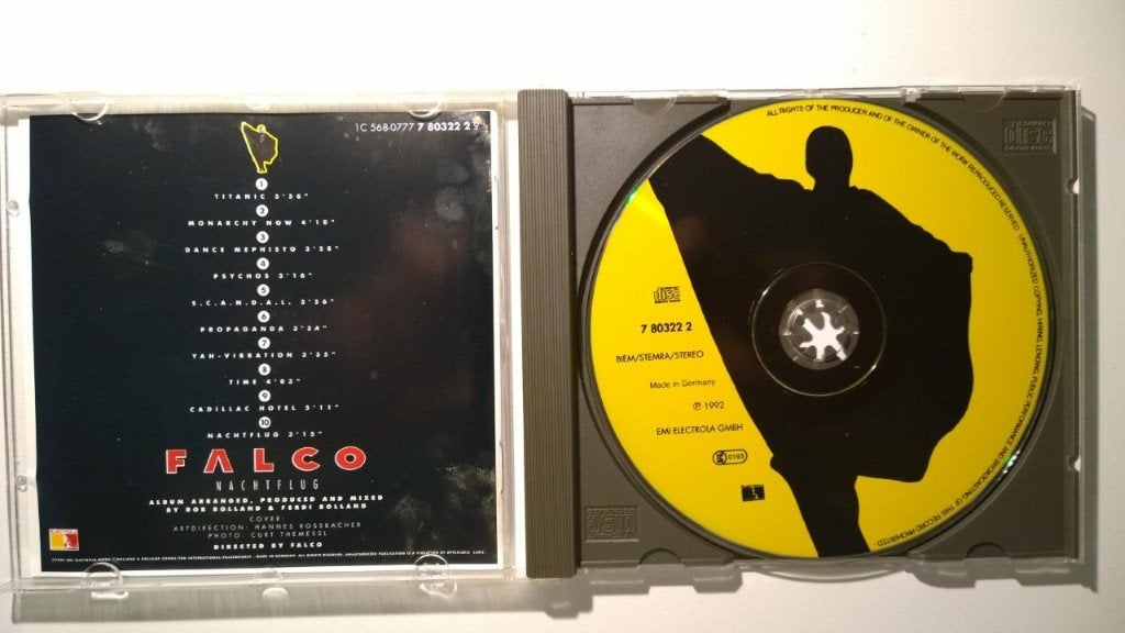 Falco - Nachtflug, Ophalen of Verzenden, Zo goed als nieuw, Pop, Album