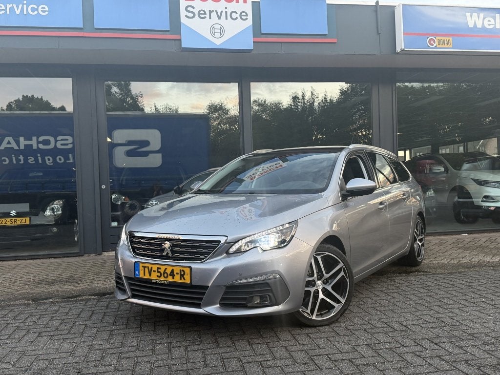 Peugeot 308 SW 1.2 PureT.Blue L. Pr Full options NL Auto Aut, Auto's, Gebruikt, Euro 6, 1199 cc, 635 kg