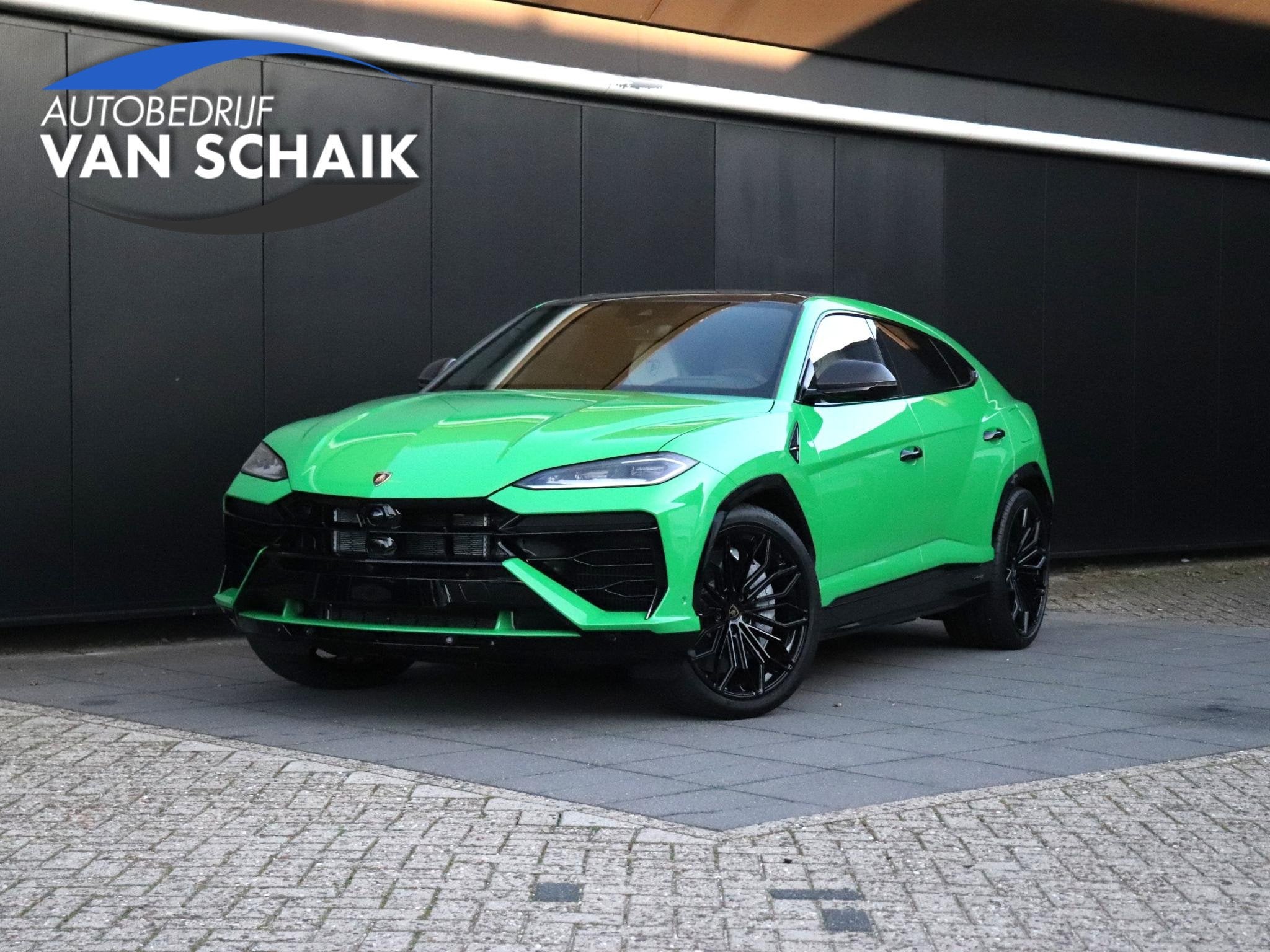 Lamborghini Urus 4.0 V8 Hybrid SE VERDE VIPER | DARK PACKAGE, Auto's, Automaat, Dealer onderhouden, Urus, Gebruikt