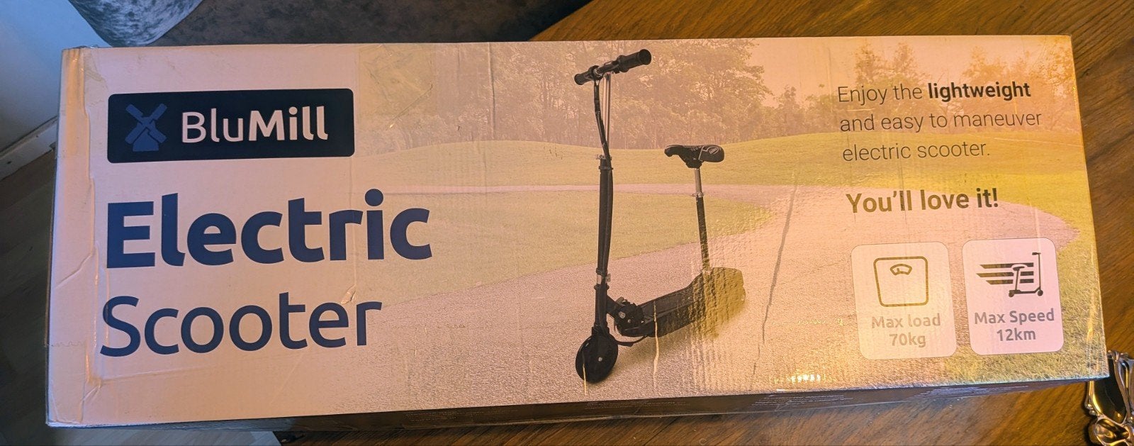 elektrische step, Fietsen en Brommers, Steps, Ophalen of Verzenden, Nieuw, Elektrische step (E-scooter), BluMill