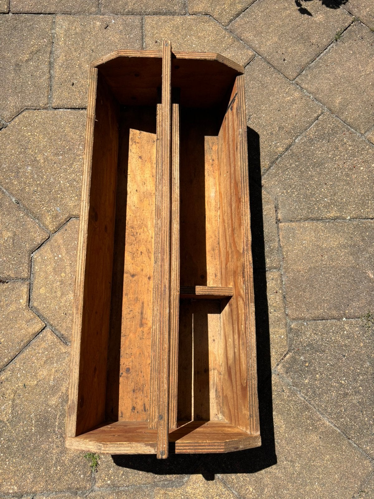 Houten bak, Ophalen, Gebruikt, 50 tot 100 cm, 75 tot 100 cm