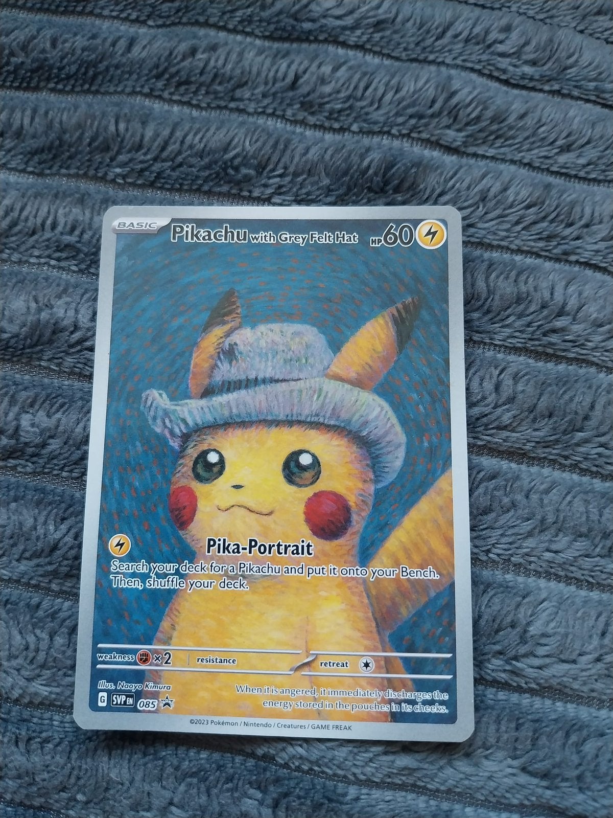Pikachu van gogh pokemon kaart, Hobby en Vrije tijd, Verzamelkaartspellen | Pokémon, Ophalen of Verzenden, Zo goed als nieuw
