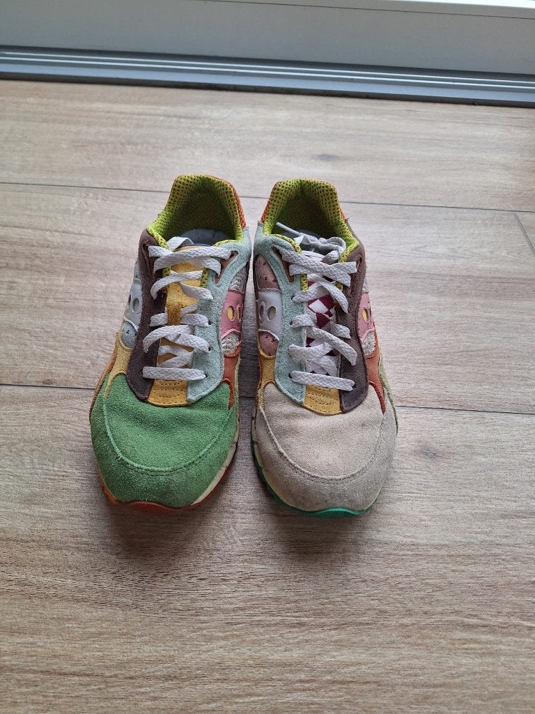 Saucony shadow 6000 Food Fight, Kleding | Heren, Overige kleuren, Sportschoenen, Ophalen of Verzenden, Zo goed als nieuw