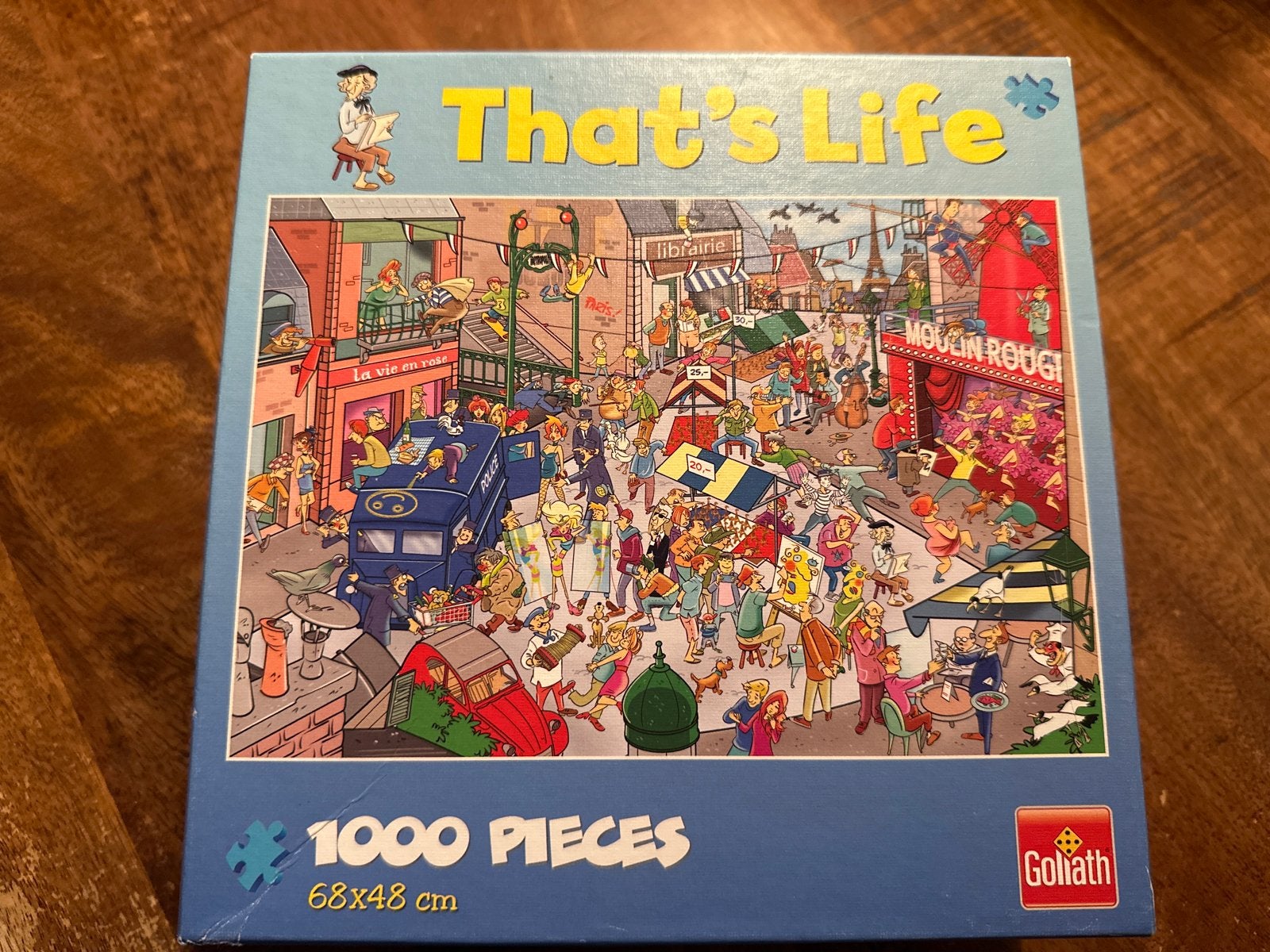 Goliath That's Life Puzzel 1000 stukjes, Hobby en Vrije tijd, Denksport en Puzzels, Ophalen, 500 t/m 1500 stukjes, Gebruikt