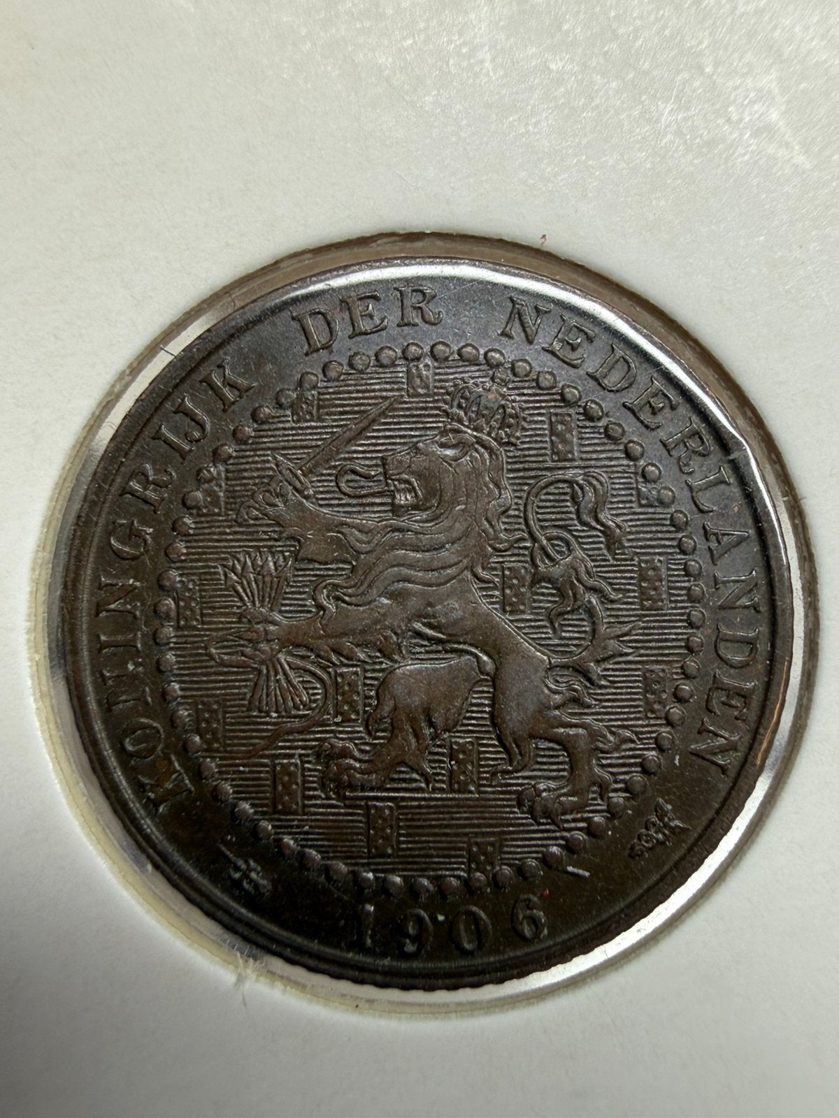 1 cent 1906 Wilhelmina, Ophalen of Verzenden, Koningin Wilhelmina, 1 cent, Losse munt