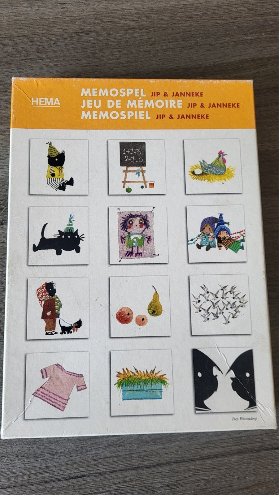 Memospel van Jip & Janneke, Ophalen, Gebruikt
