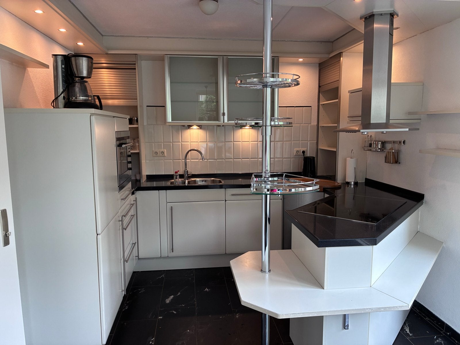 Complete keuken met Siemens apparatuur, Ophalen, Gebruikt, Overige materialen, Wit