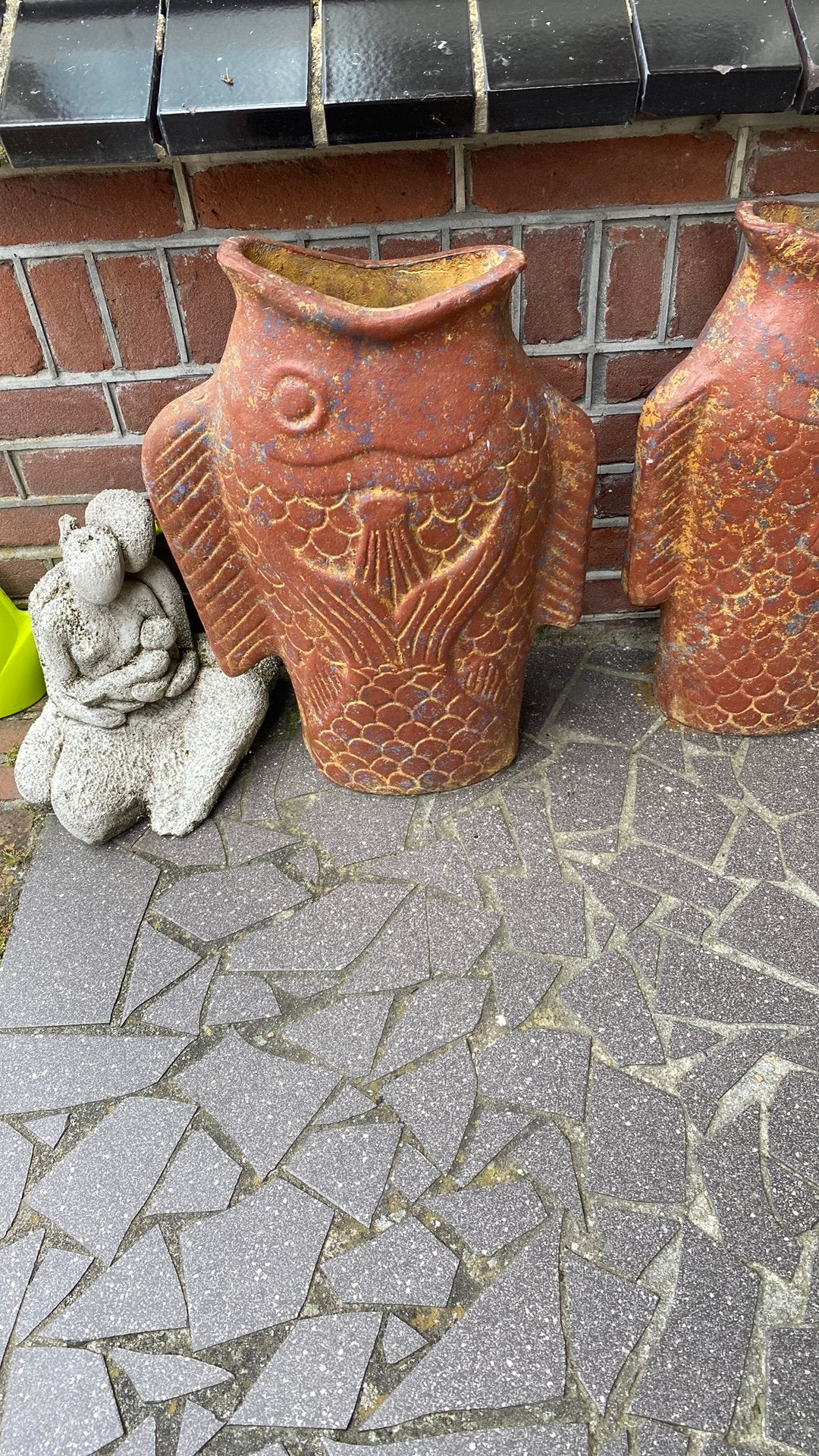2grote mexicaanse terracotta vazen in goede staat 50bij 33, Ophalen, Zo goed als nieuw