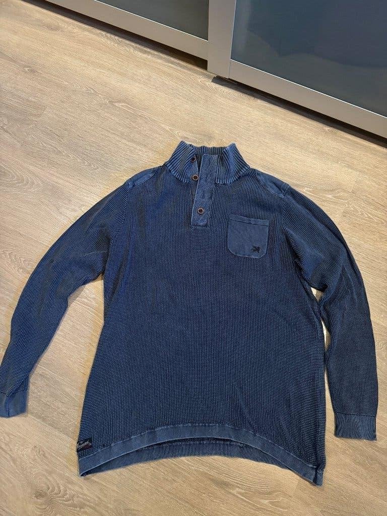 Vanguard trui xxl, Blauw, Overige maten, Ophalen of Verzenden, Zo goed als nieuw