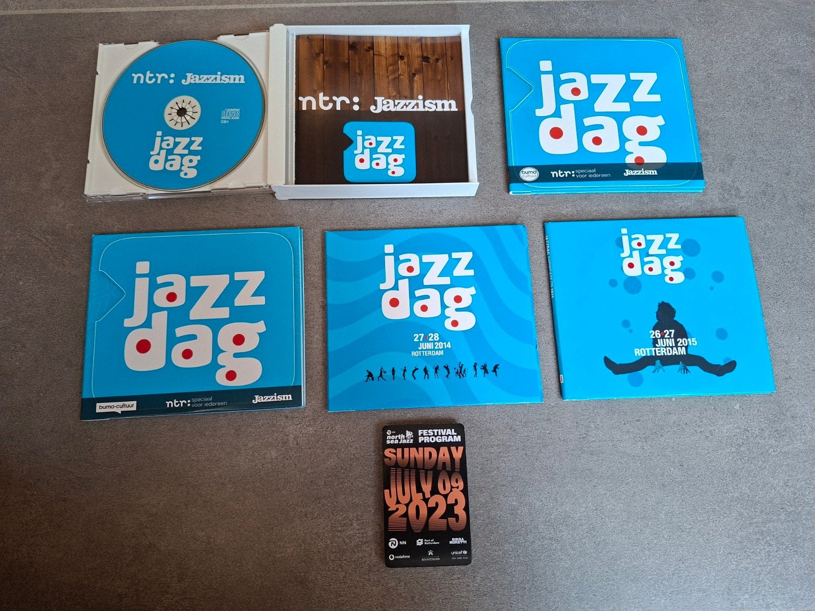 Jazzism Jazz dag: 2011/2012/2013/2014/2015 (twee cd's/jaar)., Ophalen of Verzenden, Jazz
