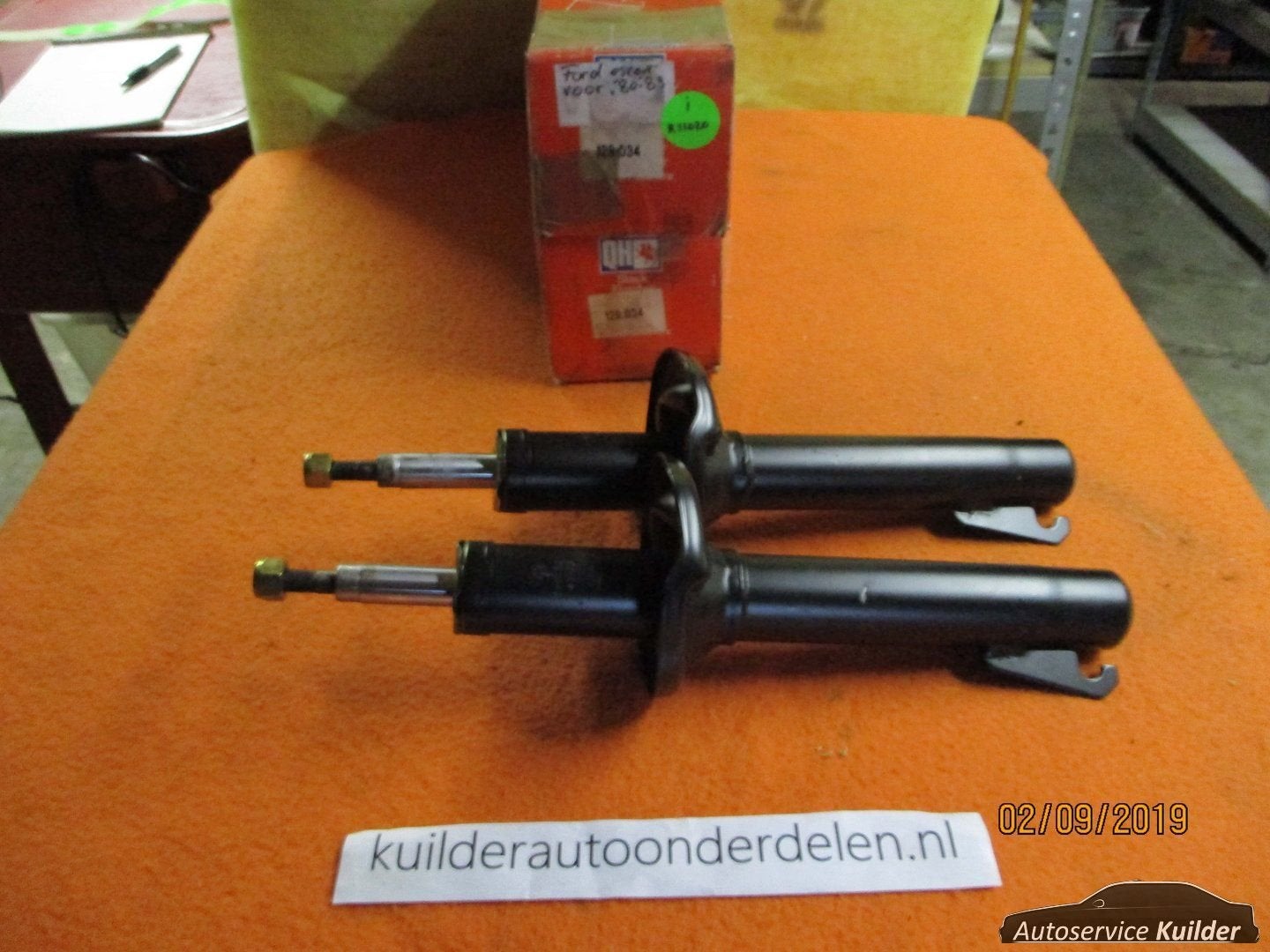 Nieuw set schokdempers Voorz Ford Escort III 80-85 QH, -, -, Nieuw, Ophalen of Verzenden