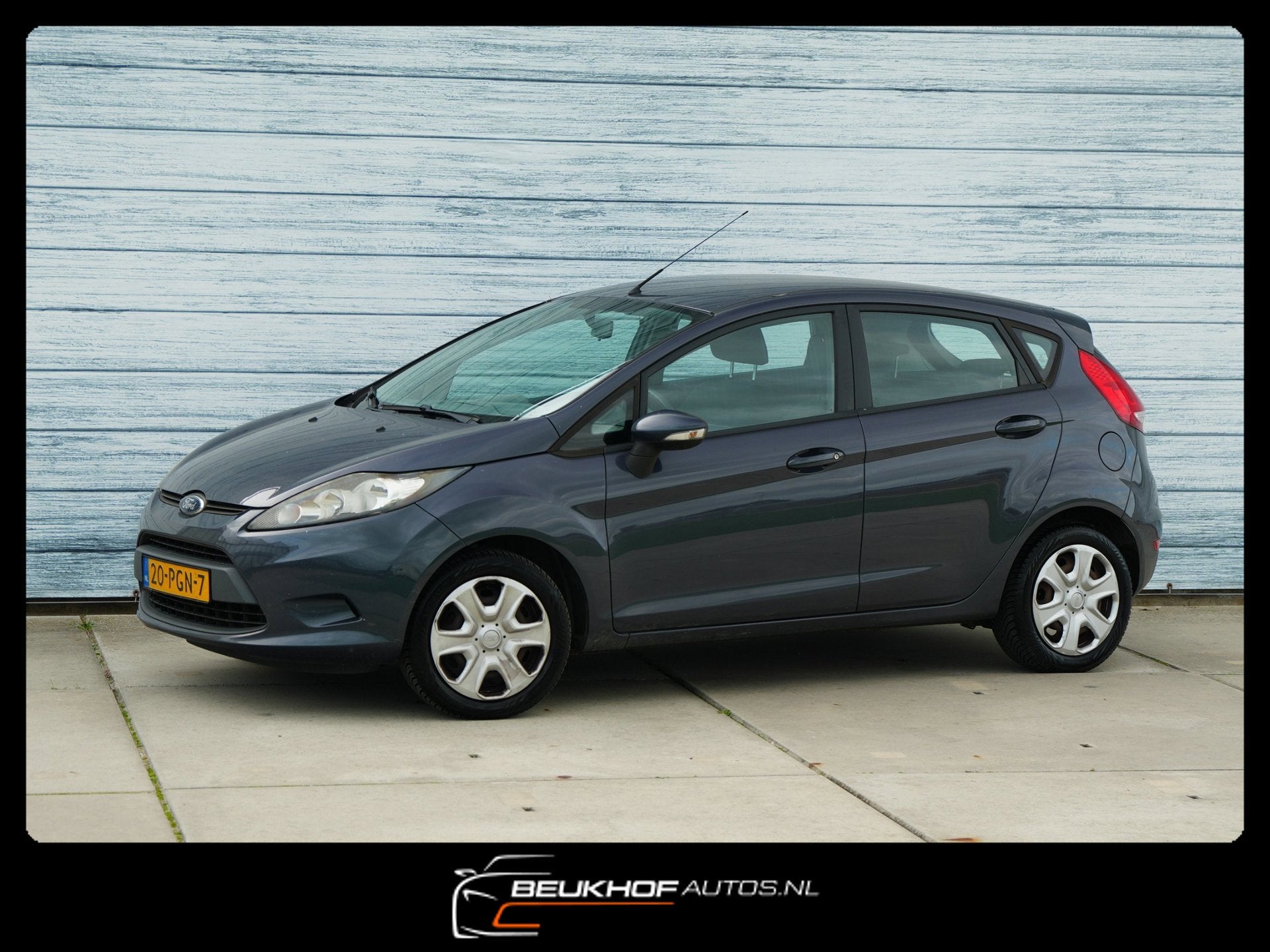Ford Fiesta 1.25 Airco 5DR Nieuwe Apk 10-2027, Voorwielaandrijving, Euro 5, Stof, 4 cilinders