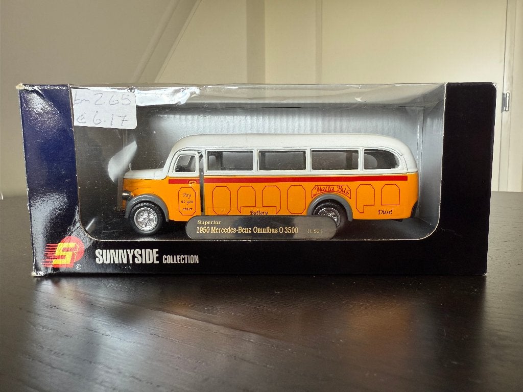 Malta Bus Mercedez Benz Omnibus O 3500 - Nieuw in doos!, Hobby en Vrije tijd, Modelauto's | 1:43, Ophalen of Verzenden, Nieuw