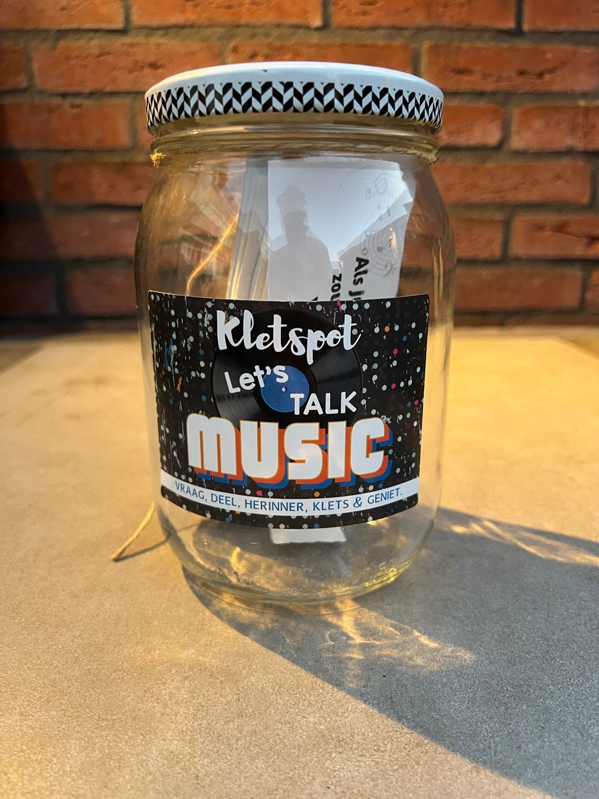 Kletspot Let's Talk Music - Muziekversie, Drie of vier spelers, Ophalen, Nieuw