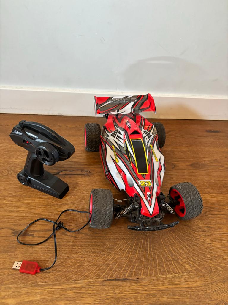 RC Auto Crawler king Turbo buggy, Elektro, Gebruikt, Auto offroad, Ophalen of Verzenden