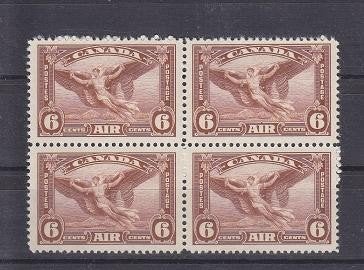 Canada  Michel nr. 196 in Blok van 4  postfris MNH, Ophalen, Postfris, Noord-Amerika