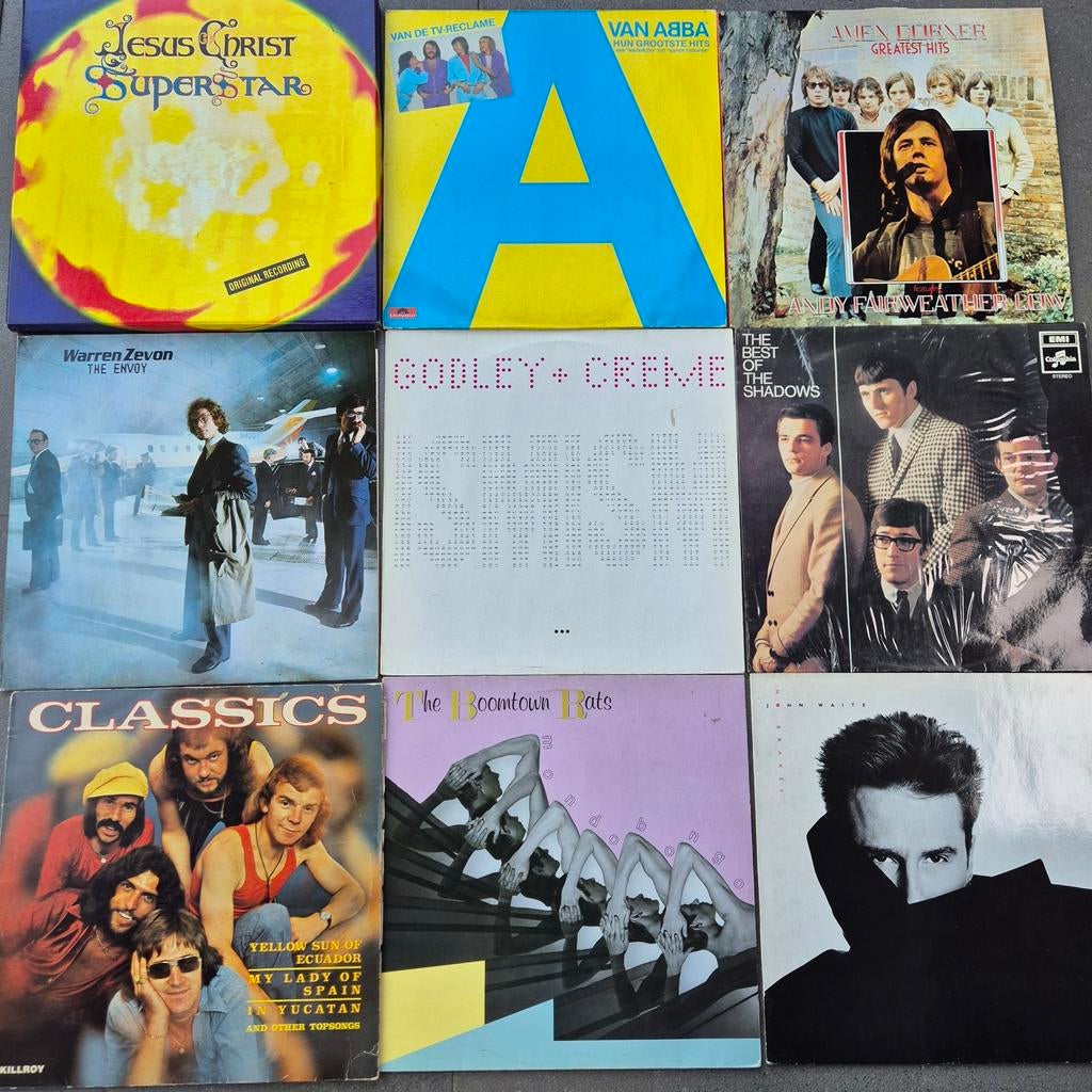 Partij van 181 diverse LP's - Pop, Rock, Complilatie, Ophalen of Verzenden, Gebruikt, 12 inch