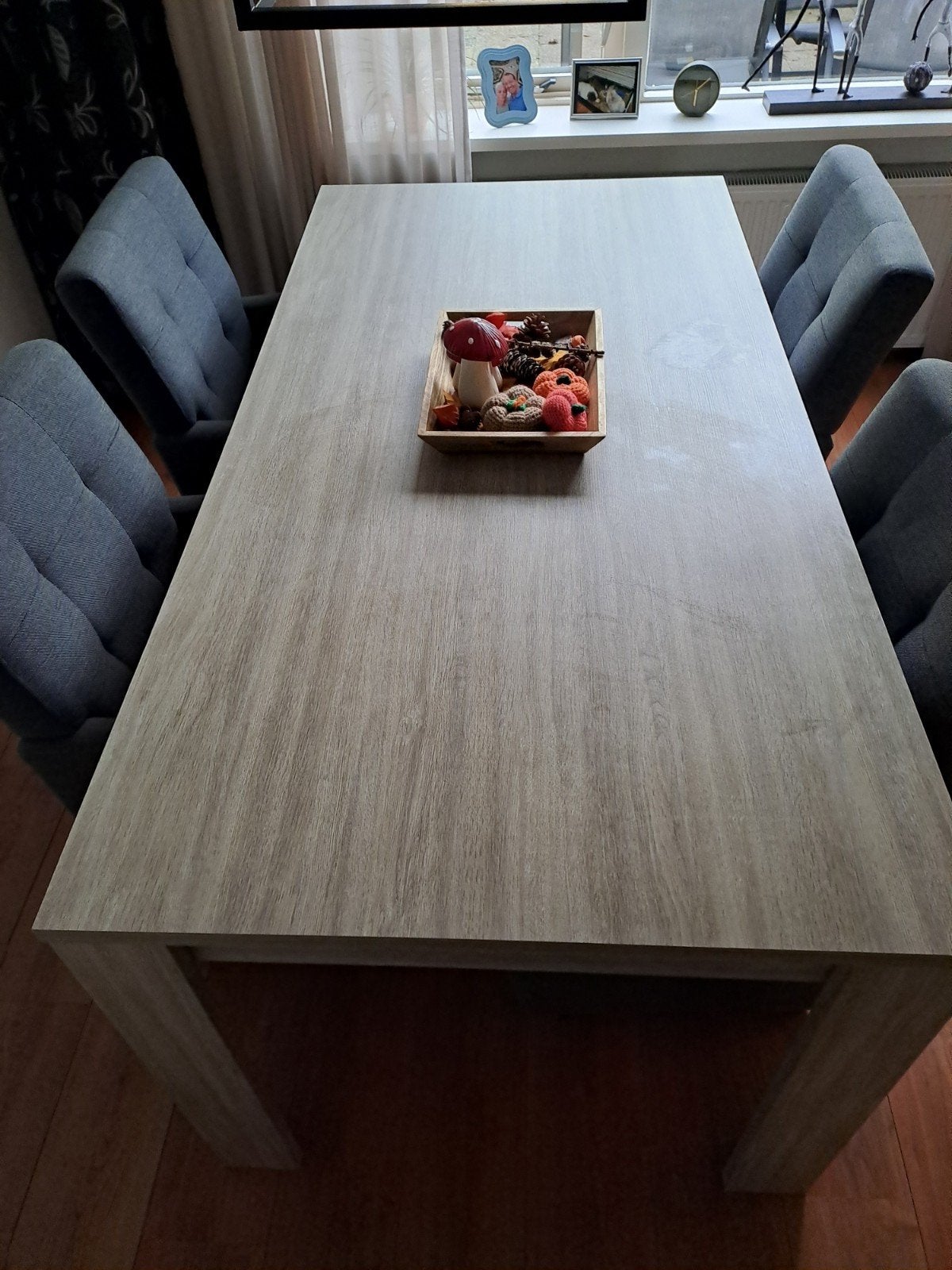 eet tafel +stoelen, Ophalen