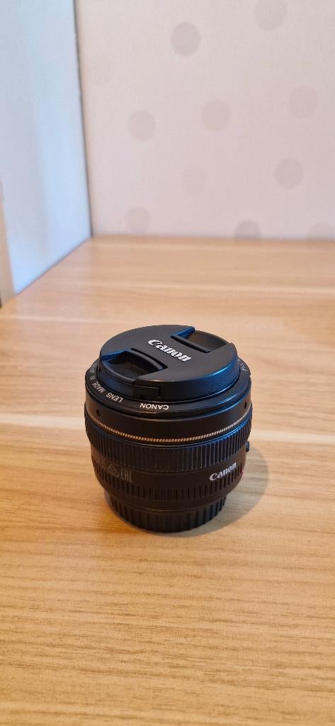 Canon EF 50mm f/1.4 USM, Ophalen of Verzenden, Zo goed als nieuw, Standaardlens