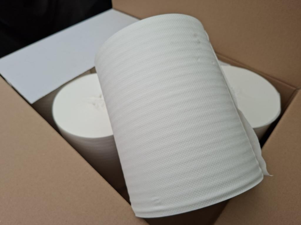 Midi rollen schoonmaakpapier - 60 rollen totaal, Ophalen
