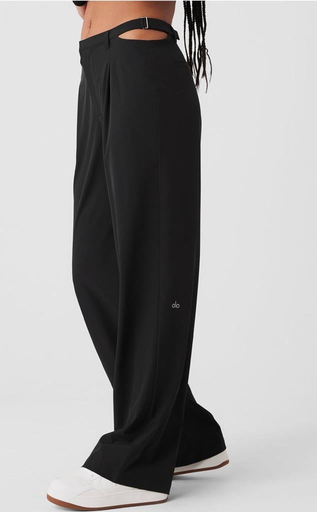 Alo yoga origineel trousers broek pants cut out nieuw, Zwart, Maat 46/48 (XL) of groter, Ophalen of Verzenden, Zo goed als nieuw