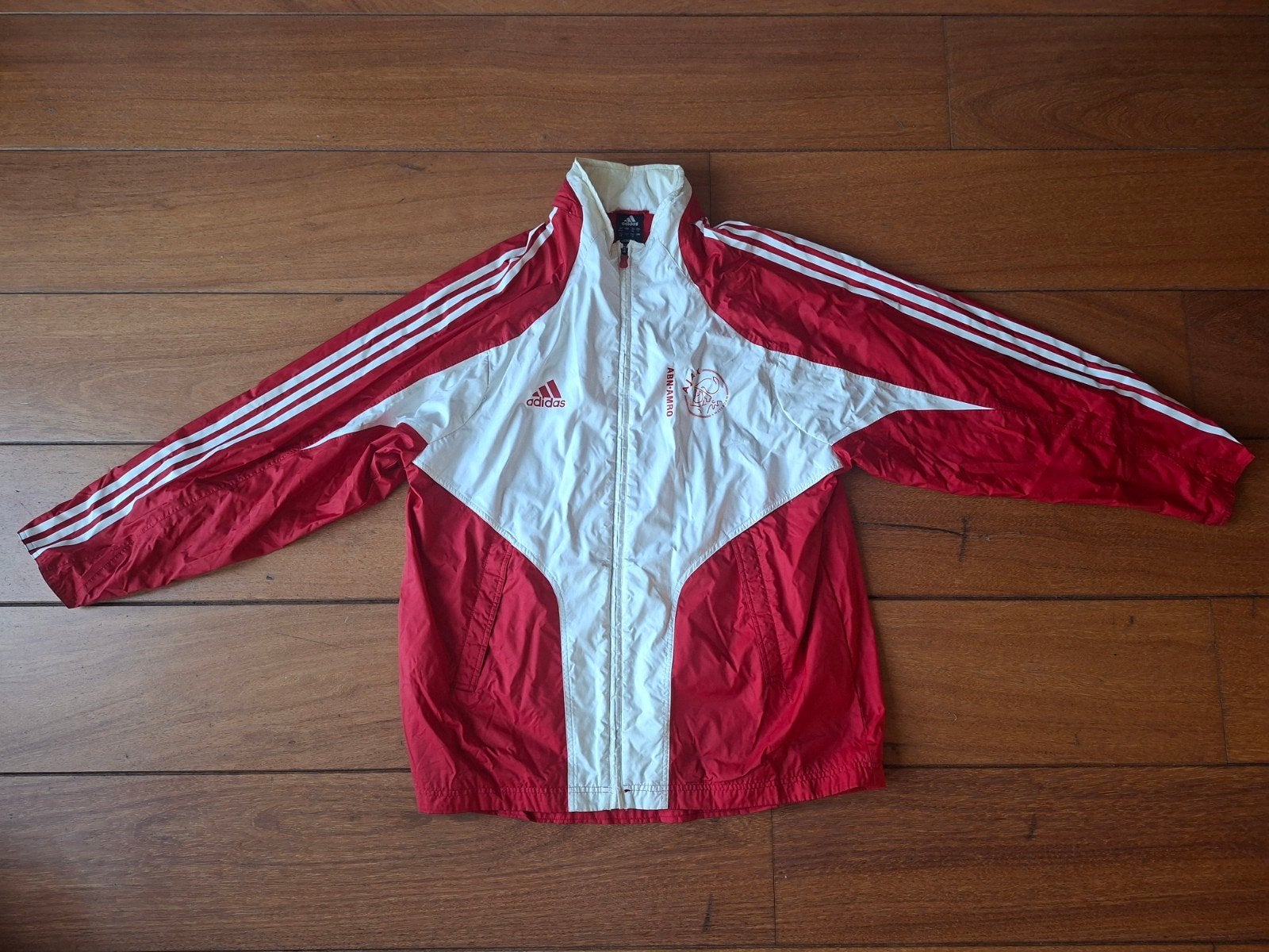 Ajax windjack met ABN-AMRO logo, Verzamelen, Ophalen of Verzenden
