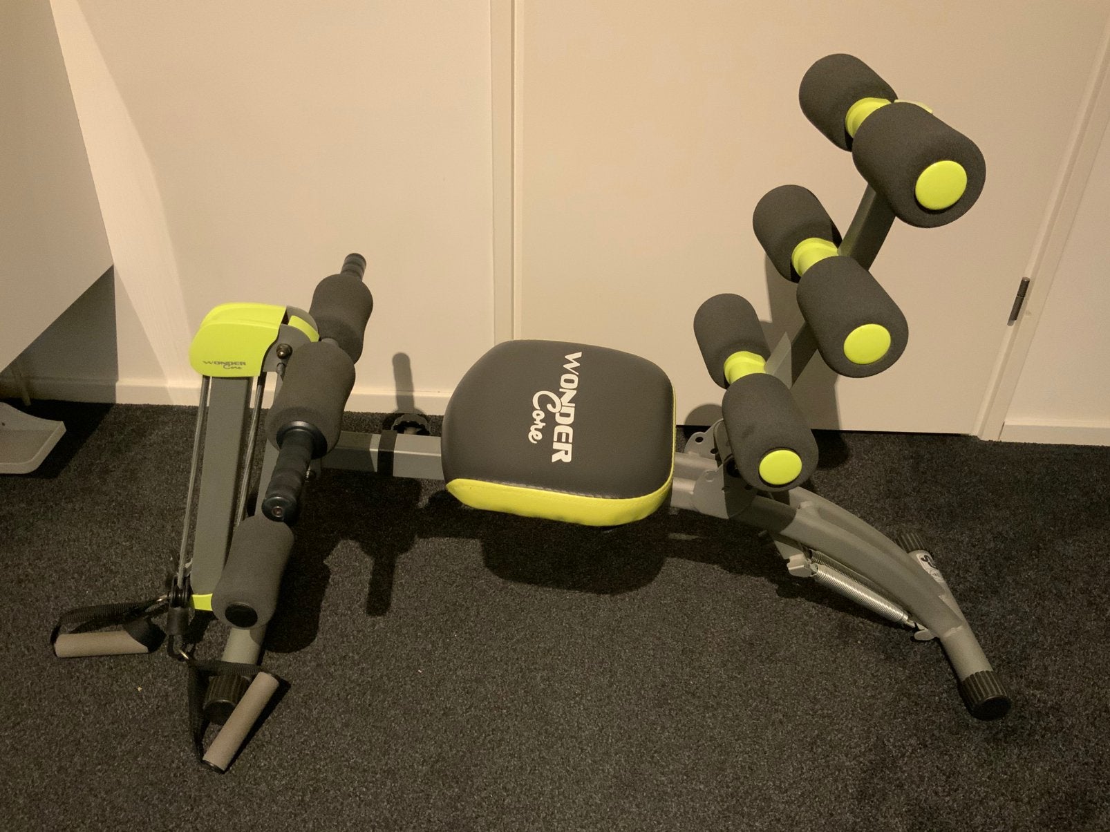 Wonder Core fitness apparaat voor buik, benen, armen en rug, Sport en Fitness, Ophalen, Overige materialen, Gebruikt, Benen