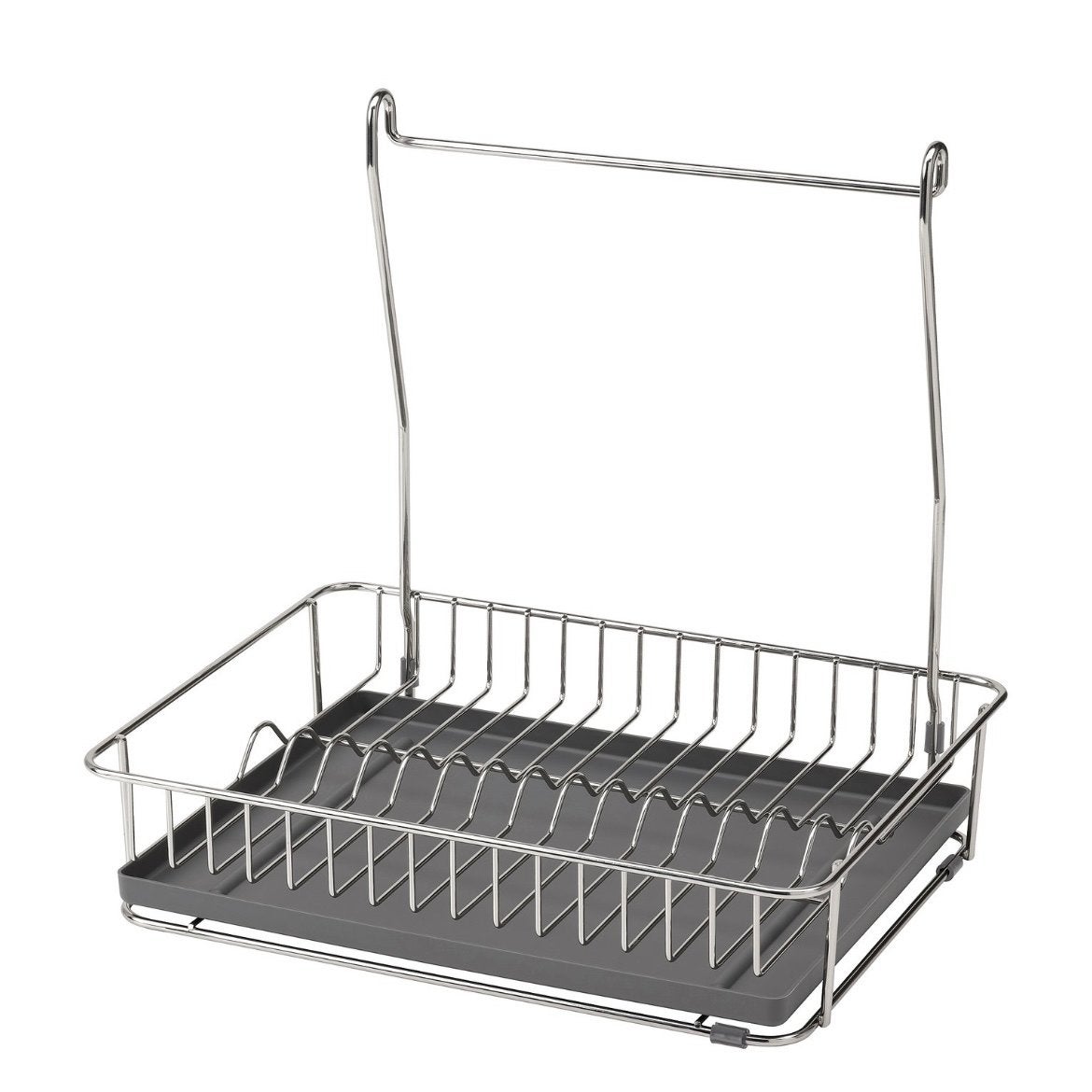 Ikea dish rack, Ophalen, Bordenrek, Zilver, Zo goed als nieuw