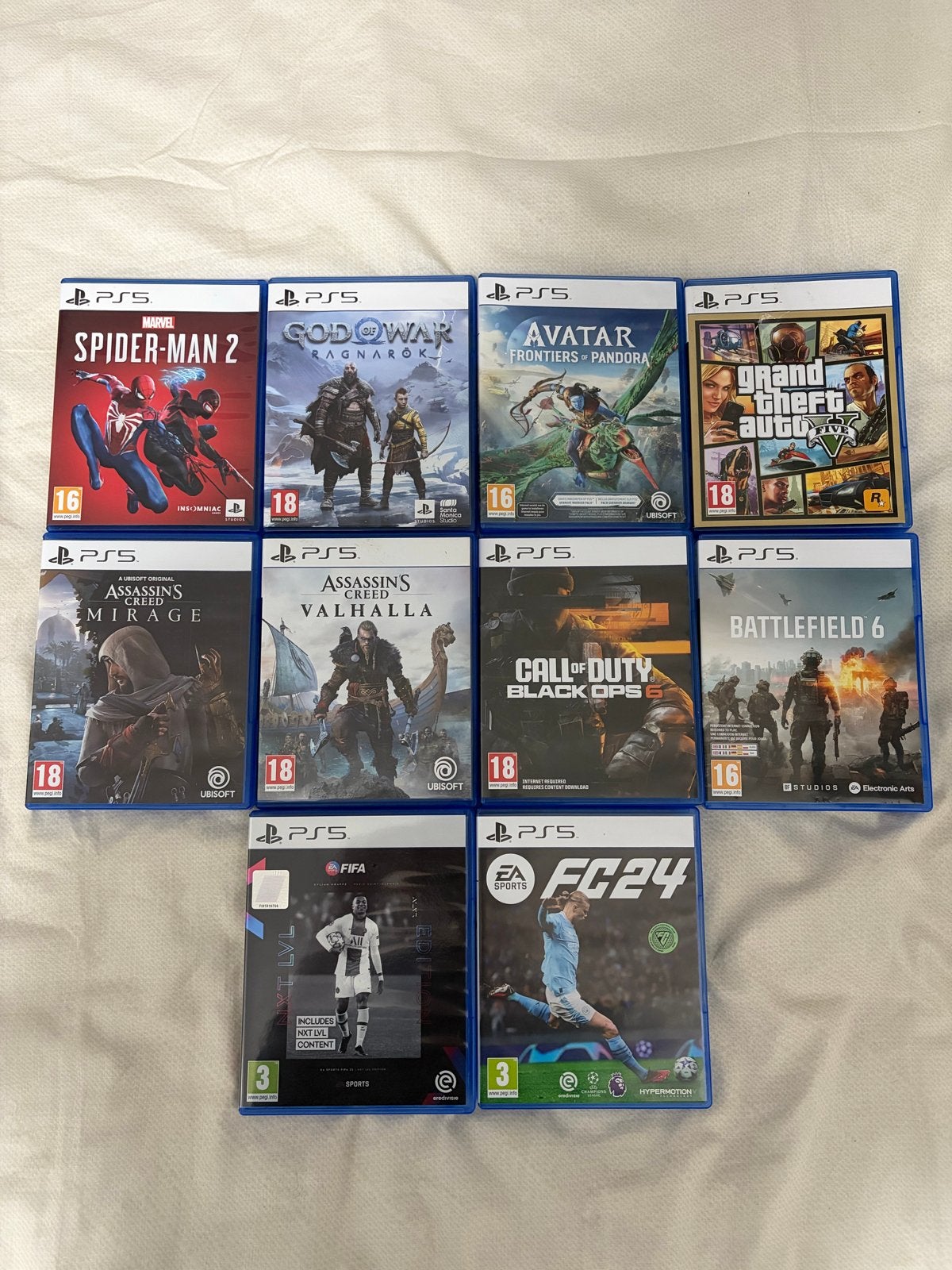 PS4 & PS5 Games Bundel - 18 Topgames, Spelcomputers en Games, Avontuur en Actie, Online, Gebruikt, Vanaf 18 jaar