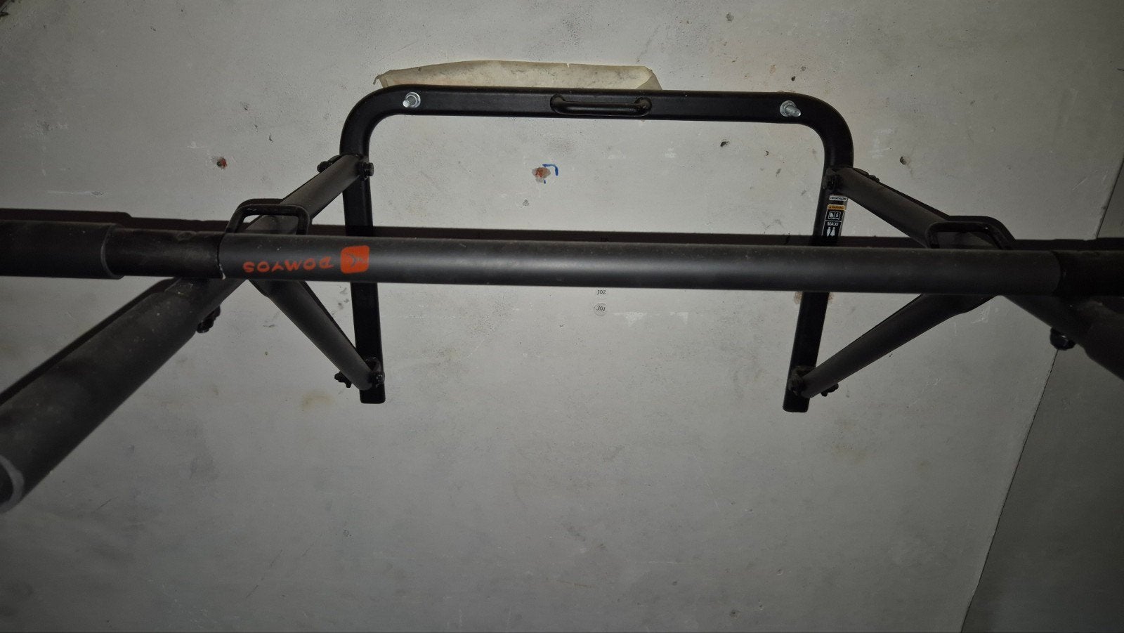 Domyos Pull-up Bar - Perfect voor thuistraining, Ophalen, Gebruikt, Buik, Oprekstang