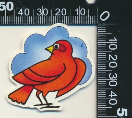 Sticker: Vogel (31), Ophalen of Verzenden, Zo goed als nieuw, Dier en Natuur