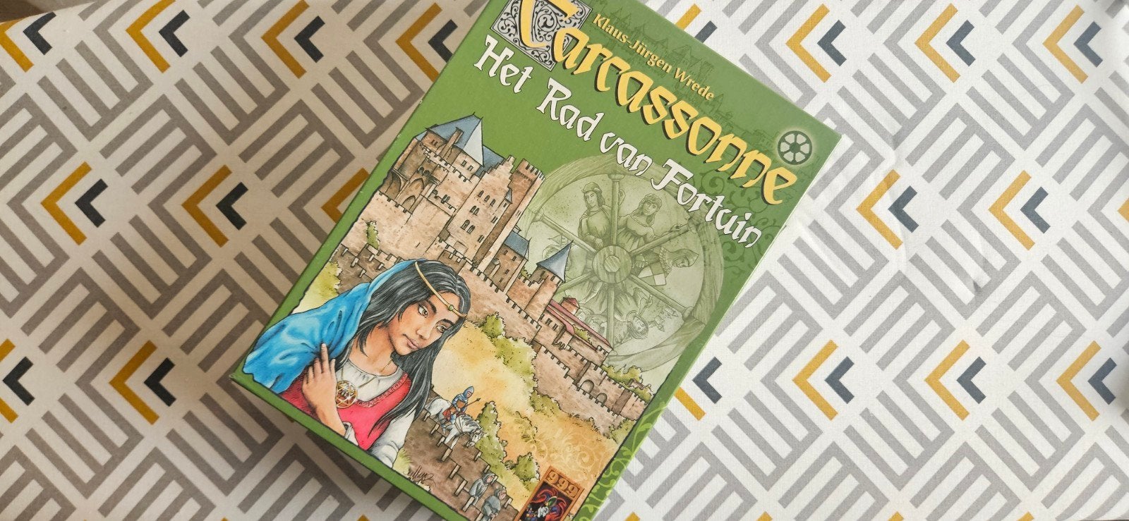 Carcassonne: Het Rad van Fortuin - Bordspel, Hobby en Vrije tijd, Vijf spelers of meer, Ophalen of Verzenden, Gebruikt